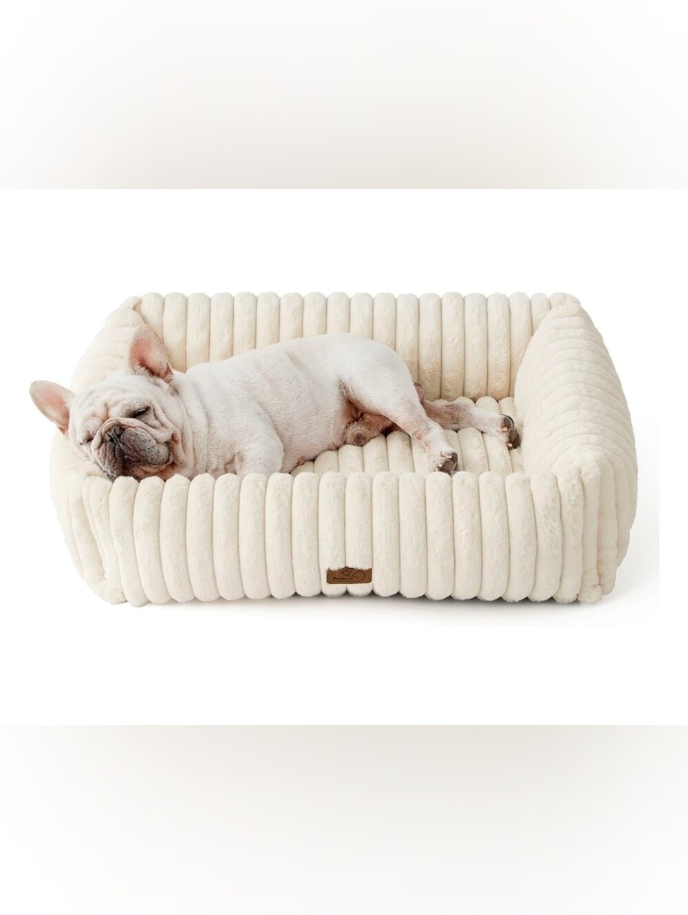 Corduroy Fleece Dog Bed Medium